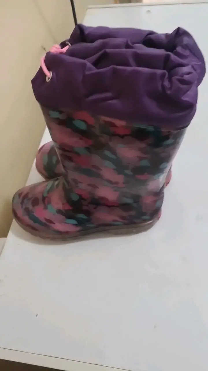 Botas de lluvia infantiles coloridas talla 28 - 3