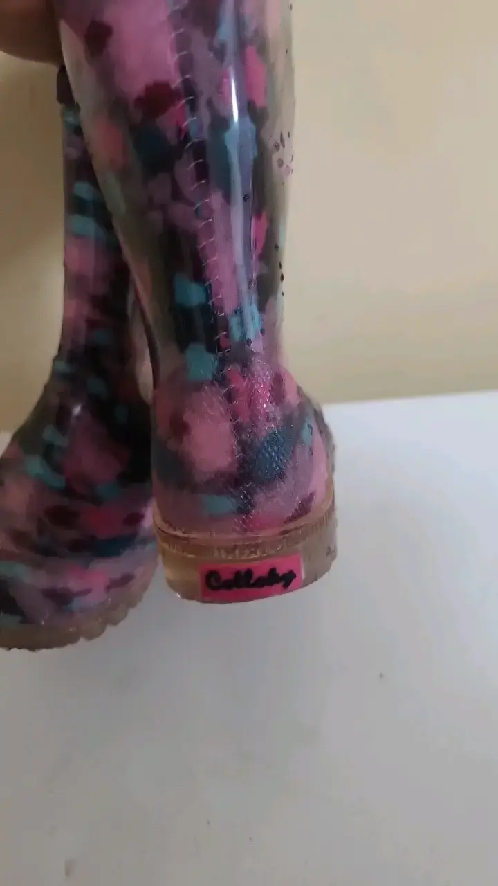Botas de lluvia infantiles coloridas talla 28 - 5