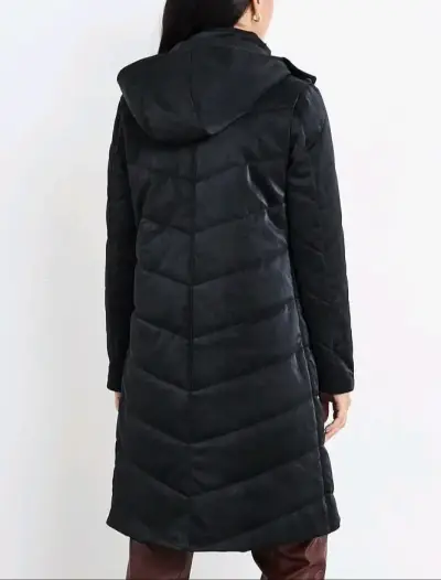 PARKA DE PU GASTADO CON PADDING - miniatura 2