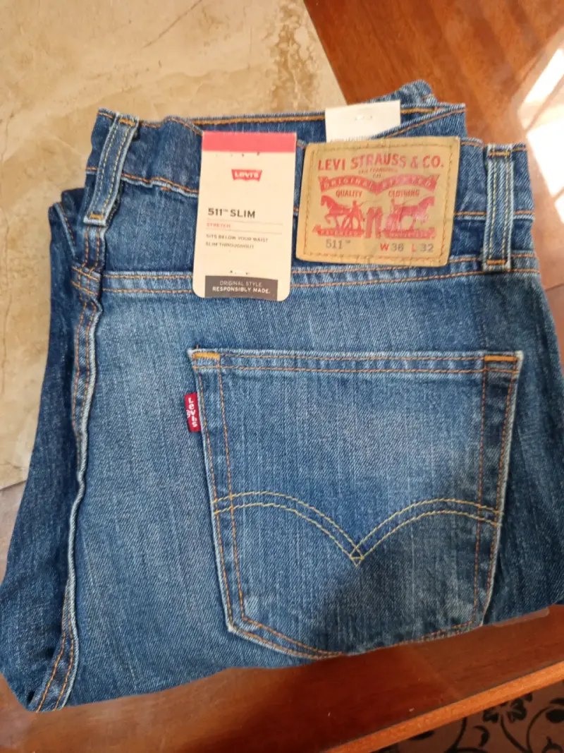 Jeans Levi's 511 Slim Azul Talla 36 - 1