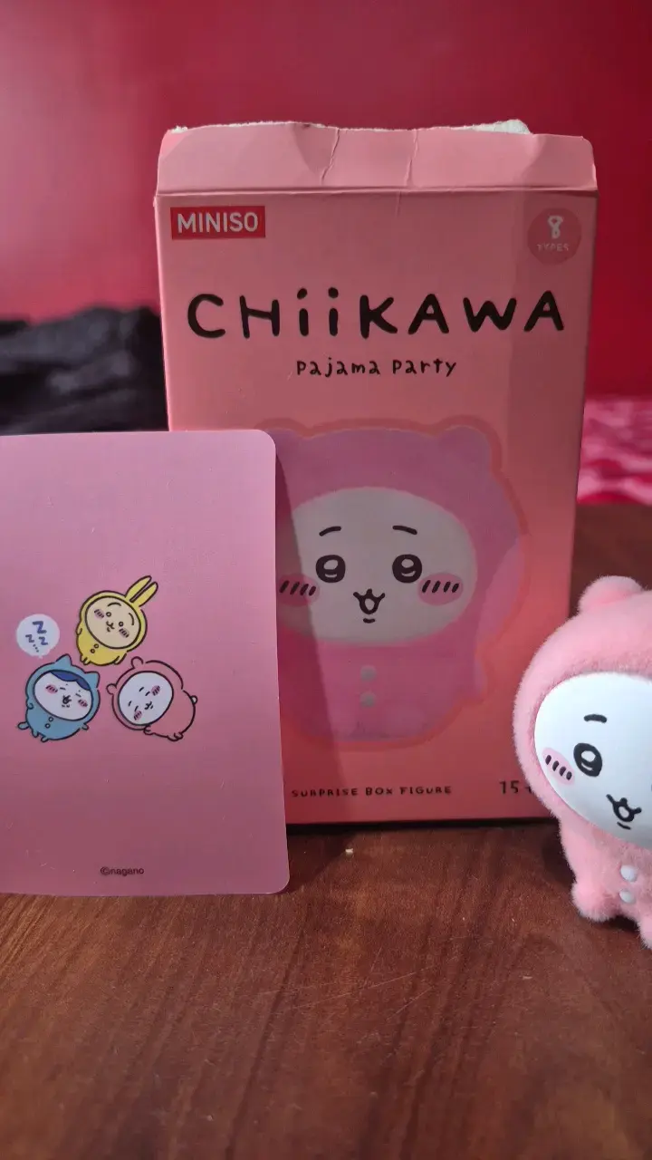 Figura de colección Chiikawa Pajama Party - 4