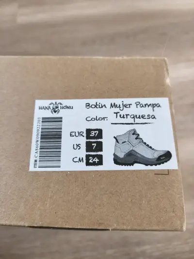 Botas de montaña Haka Honu mujer color turquesa - miniatura 6