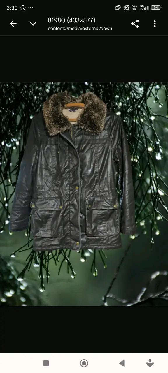 Parkas encerada Marks & Spencer (línea Stormwear) - 1