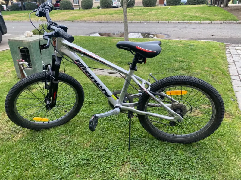 BICICLETA BIANCHI WOLF 20 ST PLATA