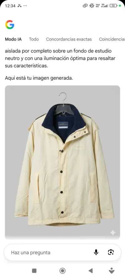 Chaqueta beige Henri Lloyd con forro polar - miniatura 1