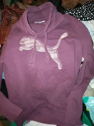 Chaqueta de lana sintética rosada para mujer - miniatura 5