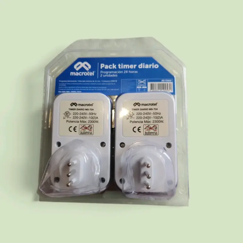 Pack de 2 temporizadores diarios Macrotel - 2