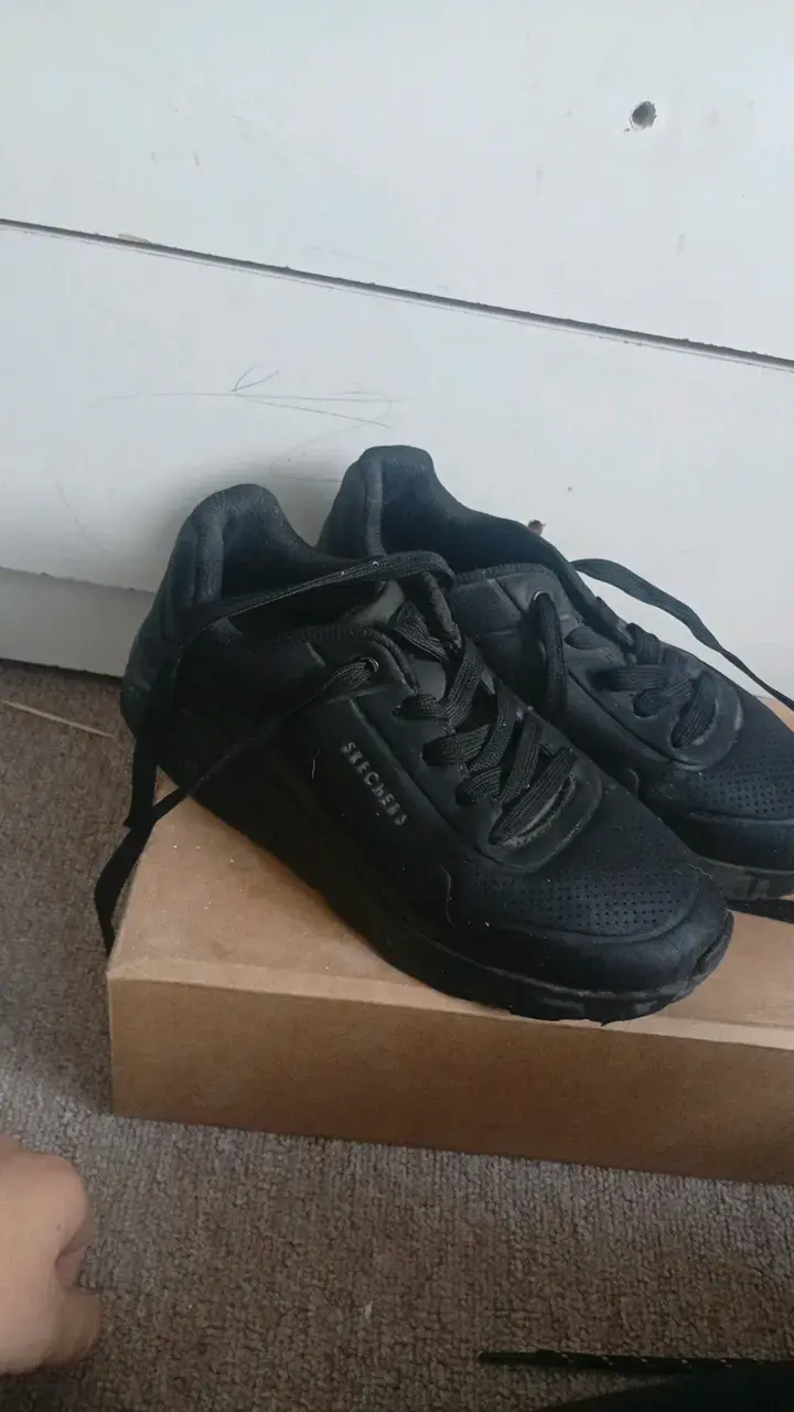 Zapatillas negras Skechers Air-Cooled Memory Foam