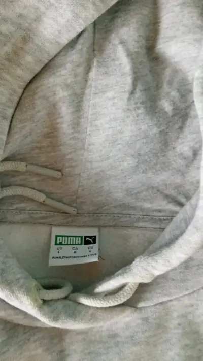 Polerón con capucha gris Puma para hombre - miniatura 1