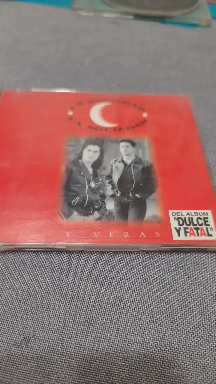 CD La Sociedad - Y Verás Álbum Dulce y Fatal - 1