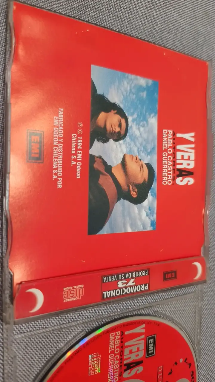 CD La Sociedad - Y Verás Álbum Dulce y Fatal - 2