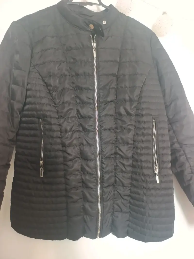 Chaqueta acolchada negra con cierre ASH - 3