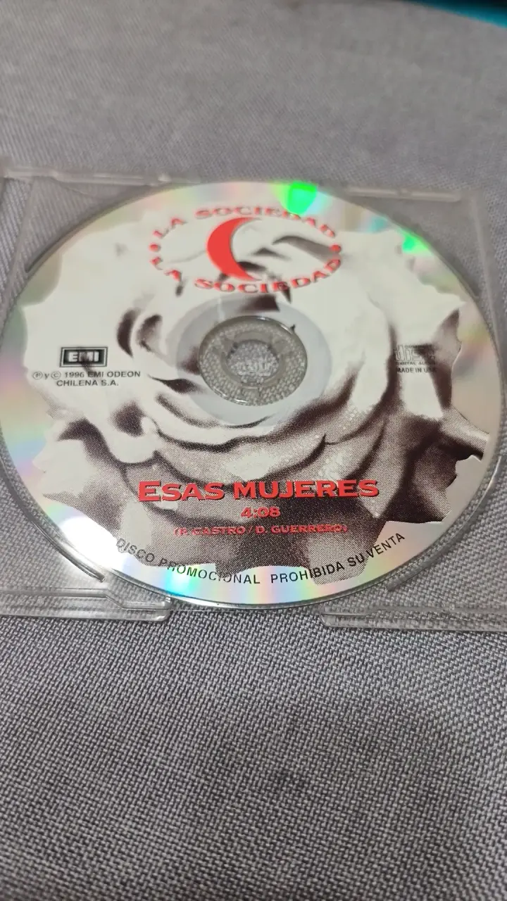 CD single 'Esas Mujeres' de La Sociedad - 2