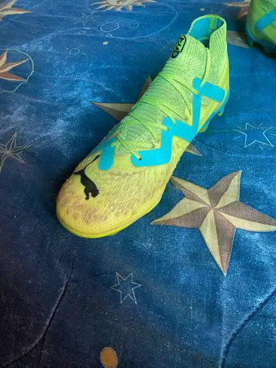 Botines de fútbol Puma Future Z 1.2 amarillos - miniatura 2