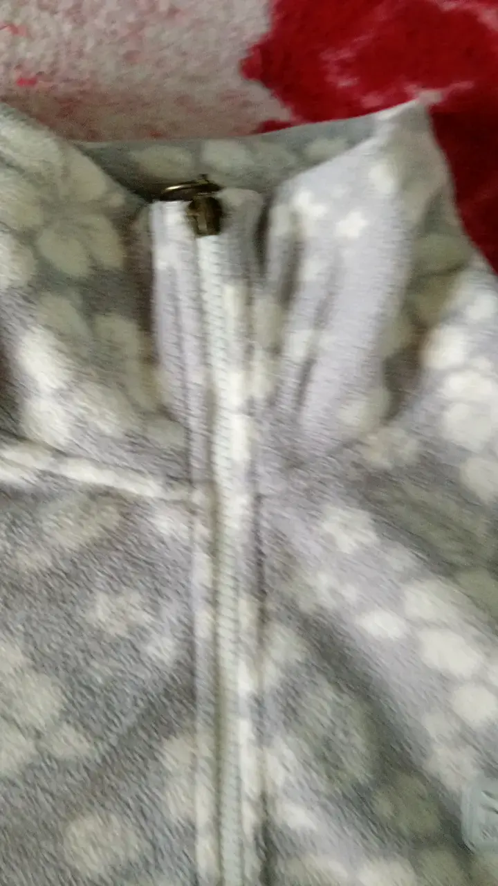 Chaqueta polar gris con diseño de DOO Australia - 3