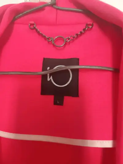 Blazer fucxia para mujer talla L - miniatura 2