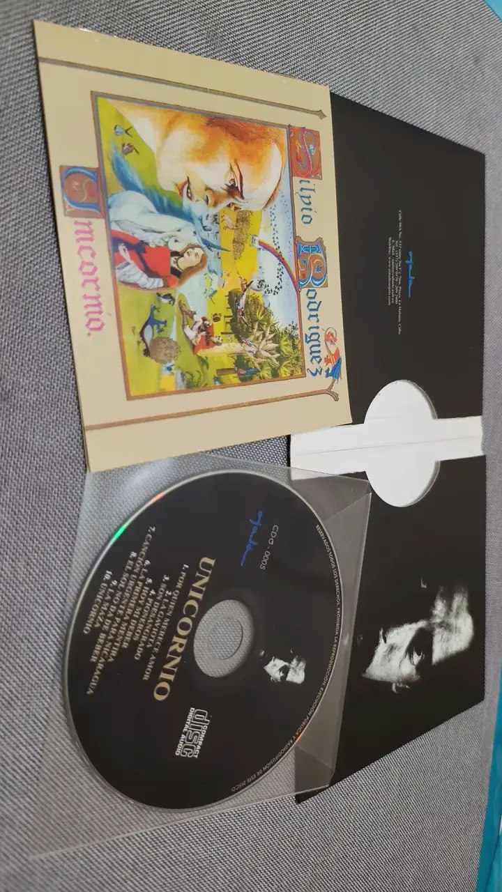 CD Silvio Rodríguez Unicornio - 3