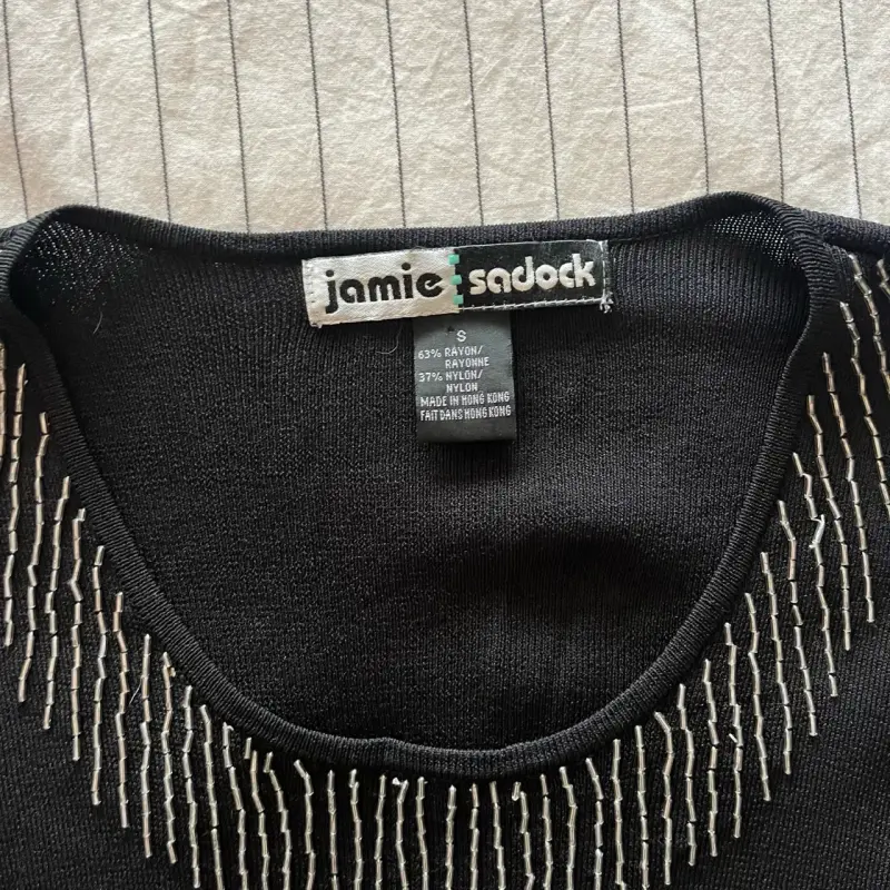 Polera negra Jamie Sadock - 2