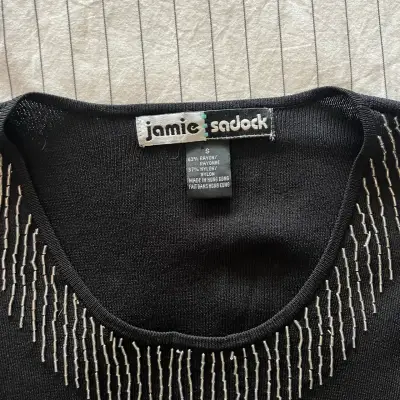 Polera negra Jamie Sadock - miniatura 2