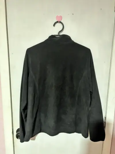 Polar negro de mujer talla XL con cierre - miniatura 2