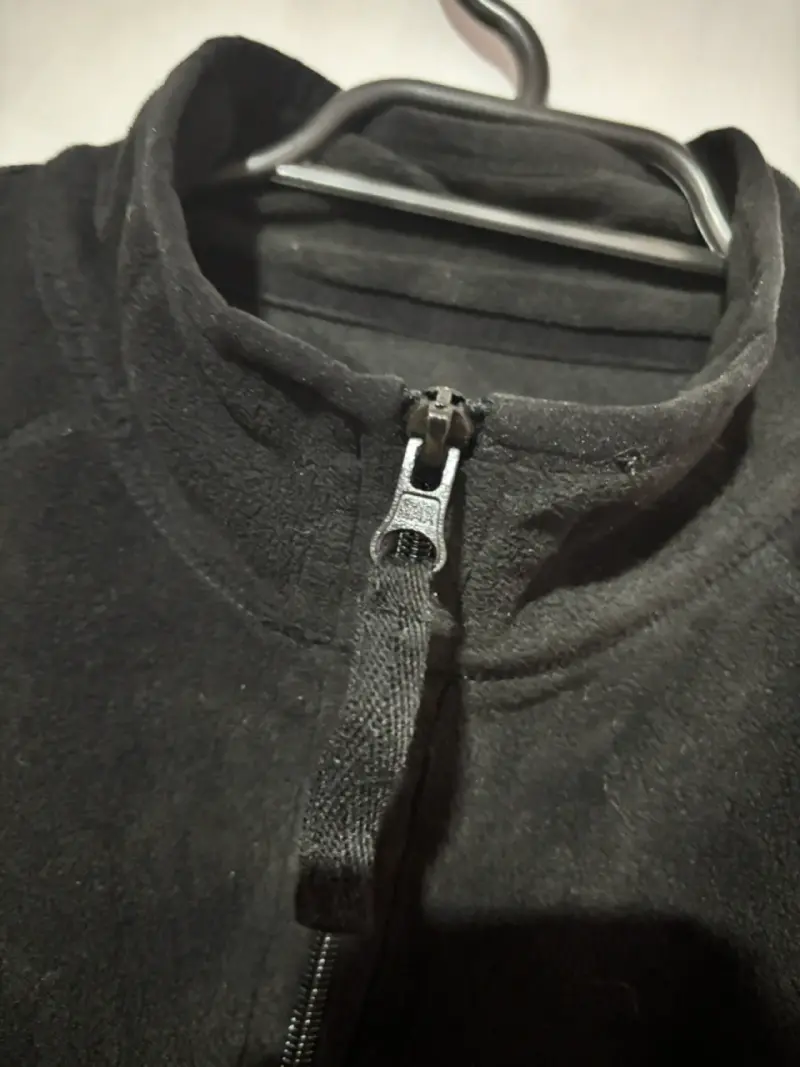 Polar negro de mujer talla XL con cierre - 3