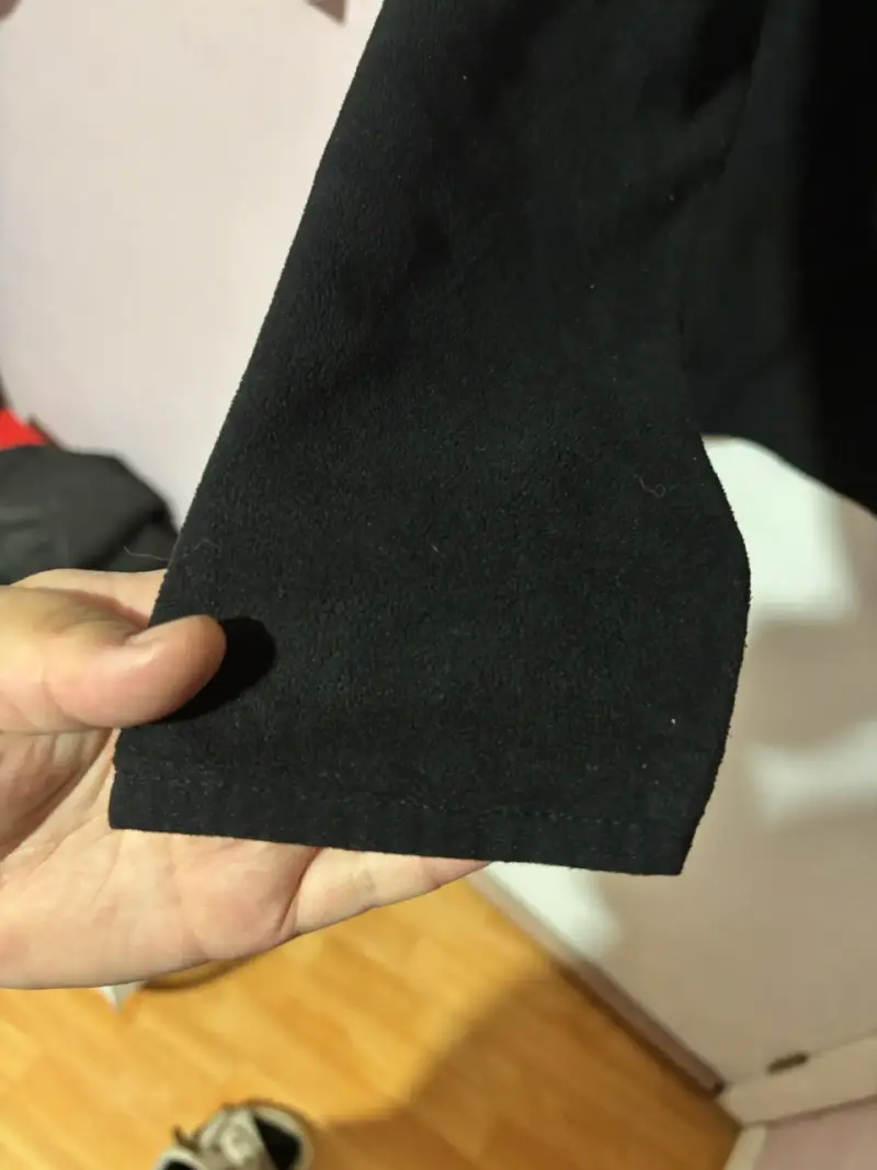 Polar negro de mujer talla XL con cierre - 4