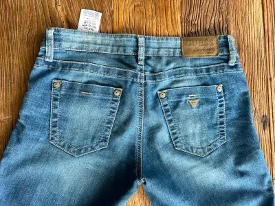 Jeans Guess Los Angeles azul skinny - miniatura 1