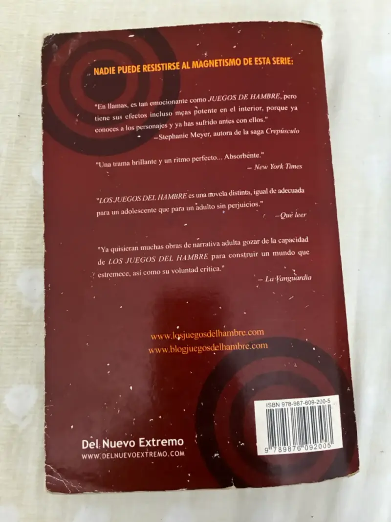 Libro Los Juegos del Hambre de Suzanne Collins - 2