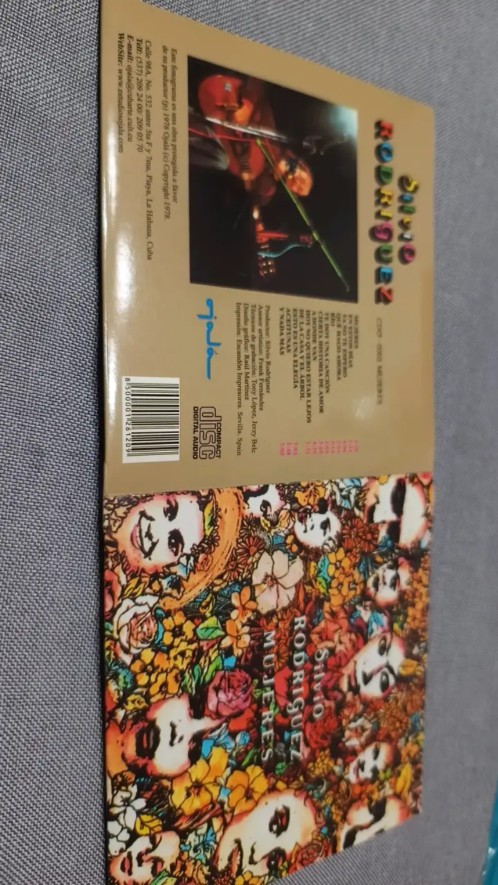 CD Silvio Rodríguez Mujeres - 2
