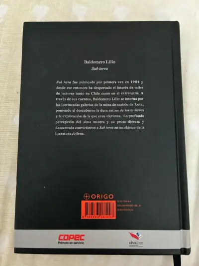 Libro Sub Terra de Baldomero Lillo - miniatura 3