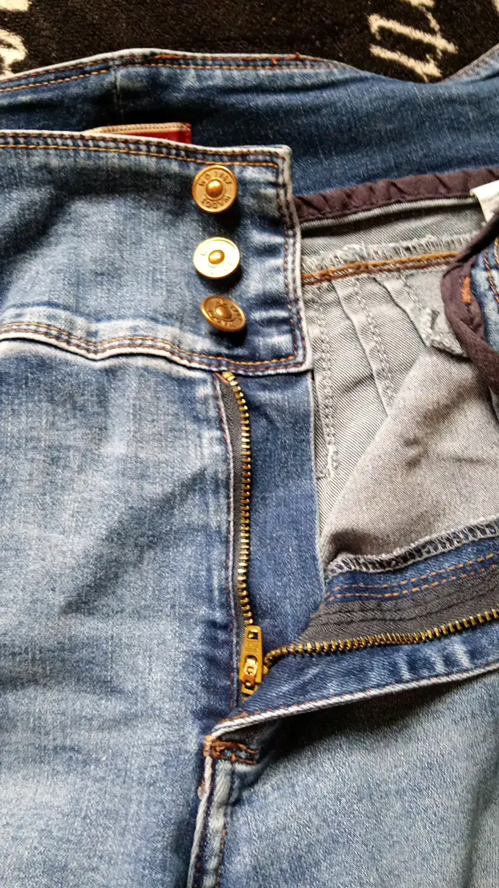 Jeans de mezclilla azul Wados para mujer - 2