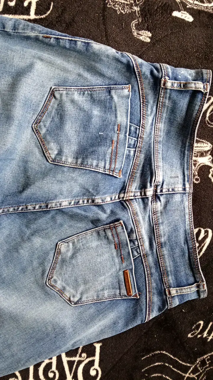 Jeans de mezclilla azul Wados para mujer - 4