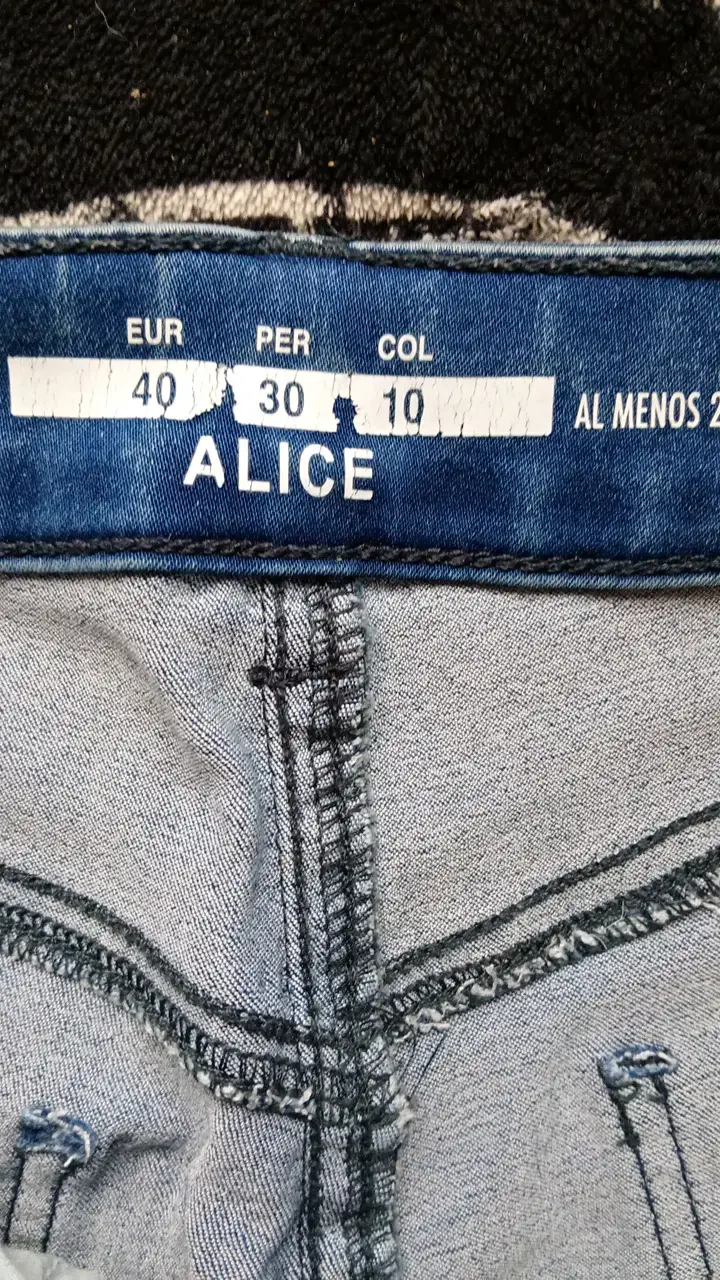 Jeans azul mujer Sybilla Alice talla 40