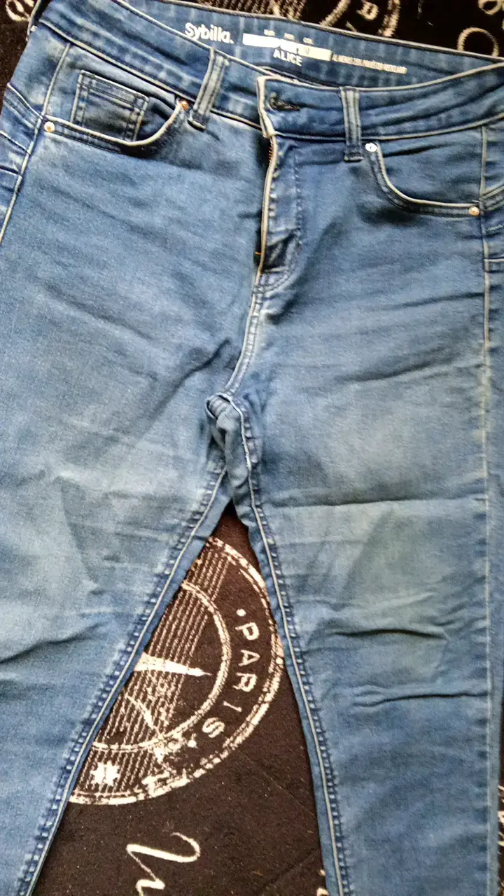 Jeans azul mujer Sybilla Alice talla 40 - 3