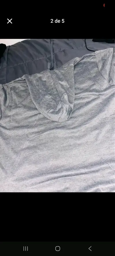Polerón gris con capucha EA7 - miniatura 2
