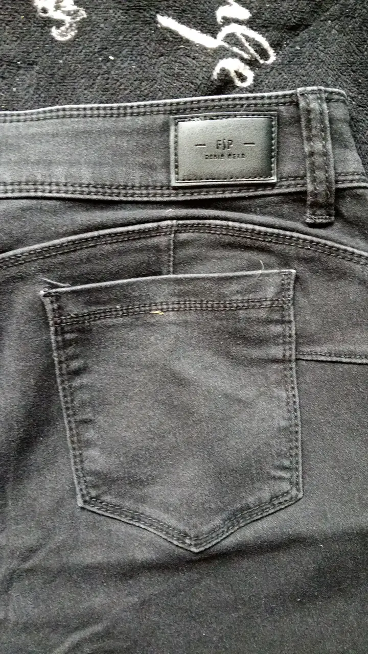 Jeans negros skinny push up Jeny talla 40 - 3