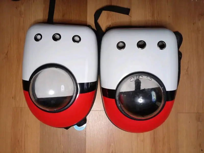 Mochila transportadora mascotas con ventilacion - 2