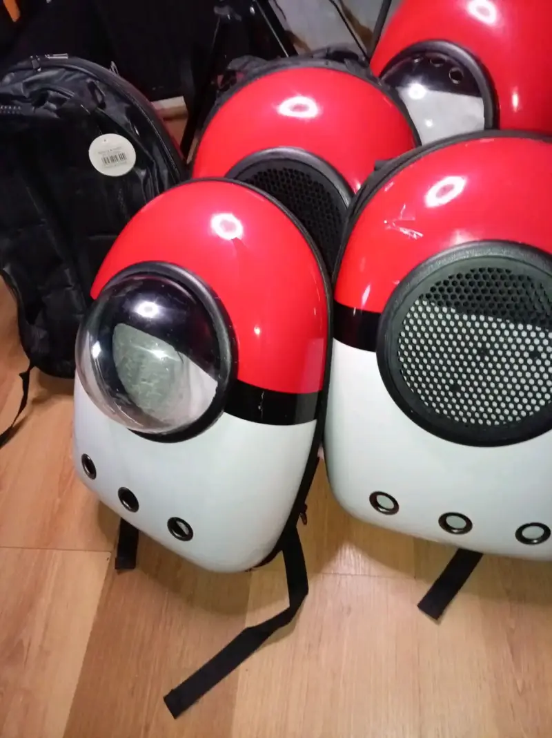 Mochila transportadora mascotas con ventilacion - 4