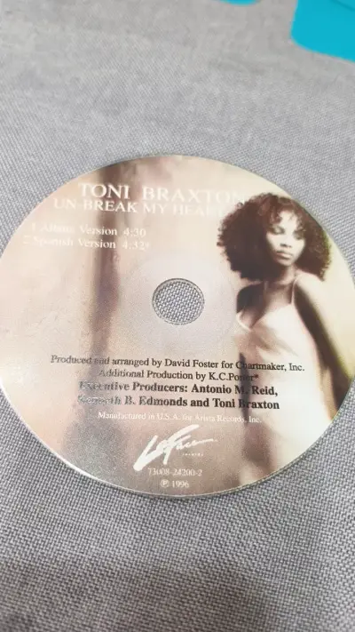 CD Toni Braxton Un-Break My Heart - miniatura 2