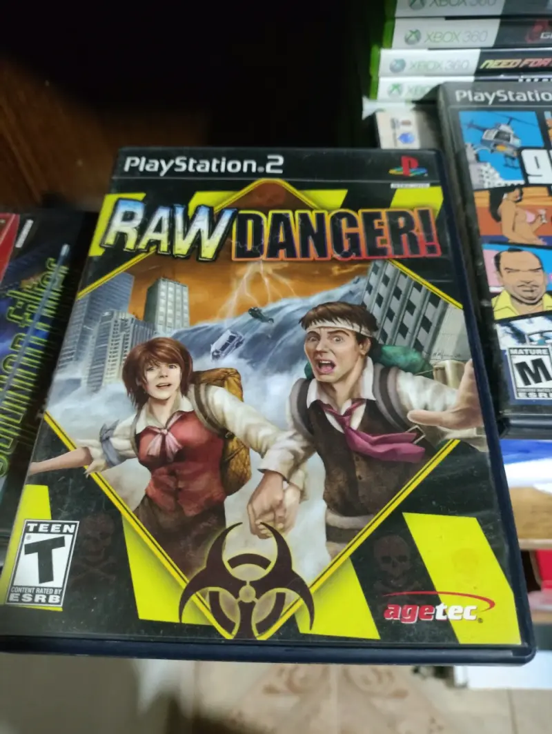 Juego PlayStation 2 Raw Danger Agetec