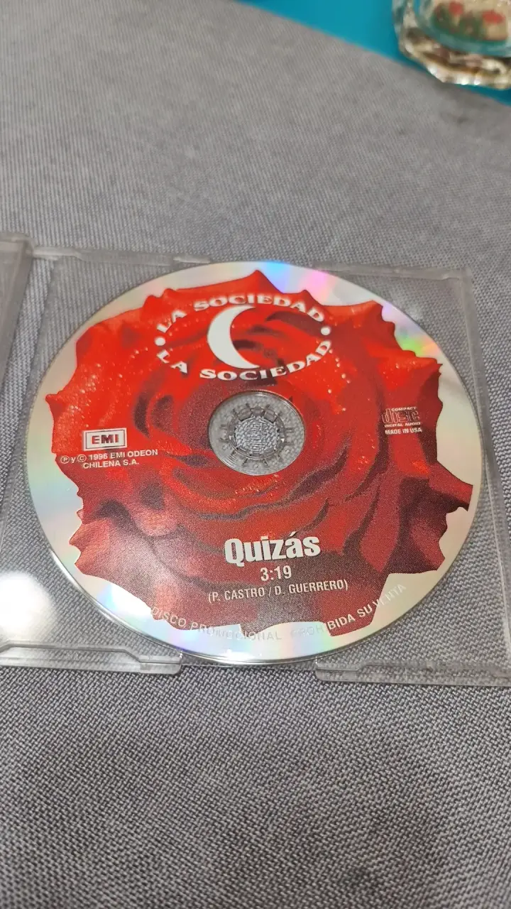 CD single La Sociedad - Quizás - 2