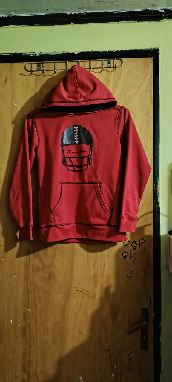 Chaqueta acolchada roja y negra Fermeto para hombre - 3