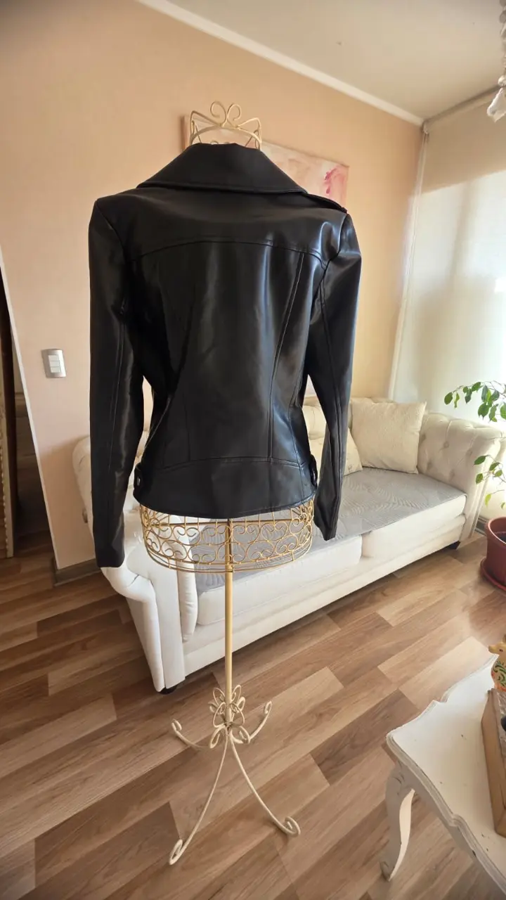 Chaqueta de cuero negra Michael Kors - 2