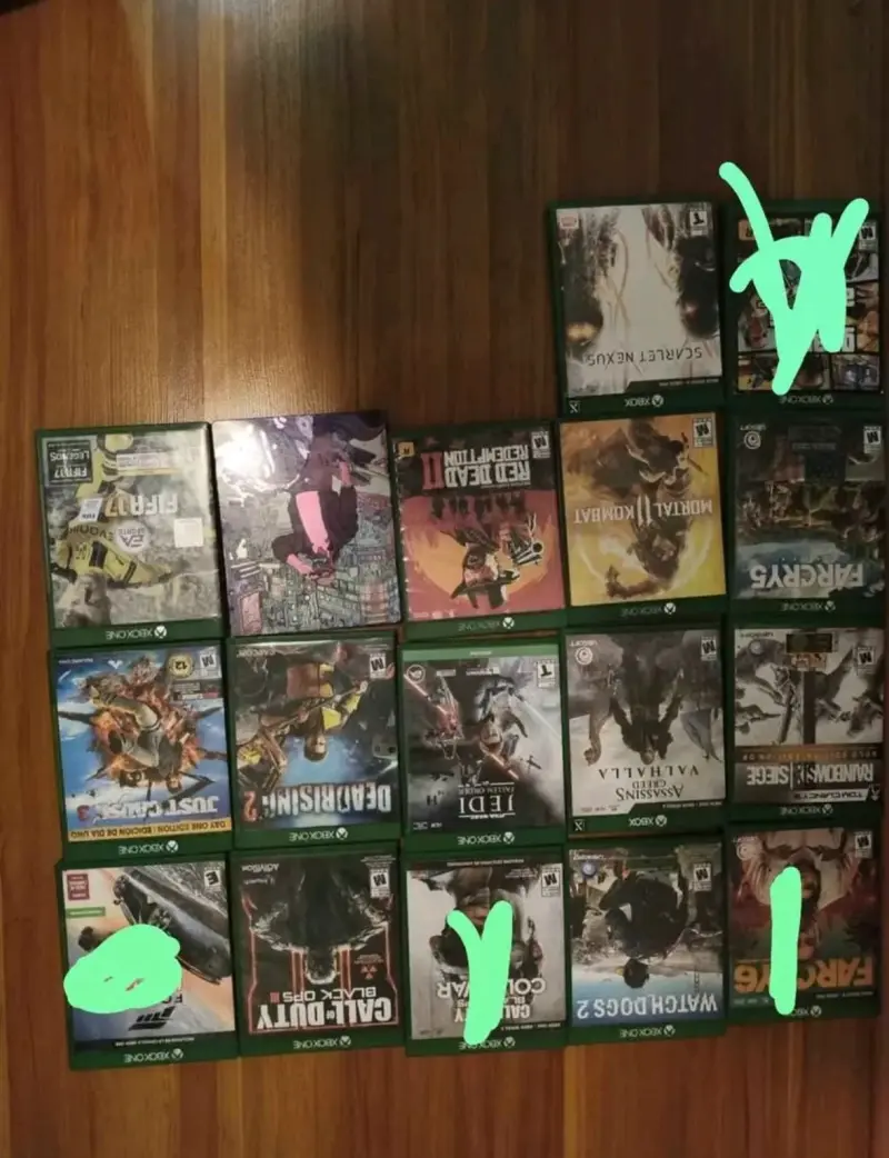 Lote de juegos Xbox One variados se venden sueltos