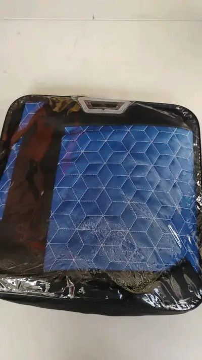 Cubierta de Asiento para Auto Azul y Negra - miniatura 1