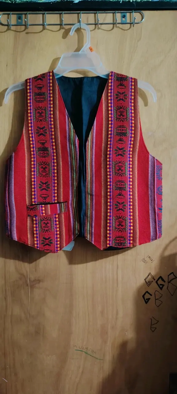 Conjunto de gorro y mitones de lana artesanal - 5