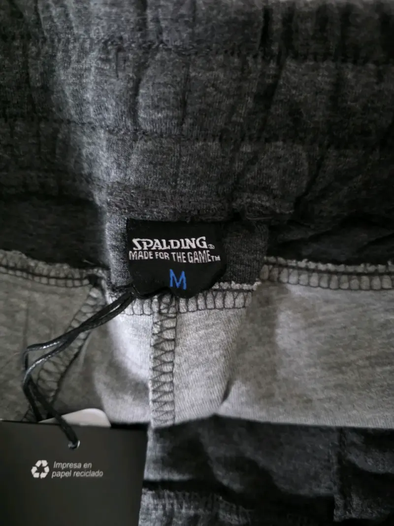 Pantalones deportivos grises Spalding para hombre - 2