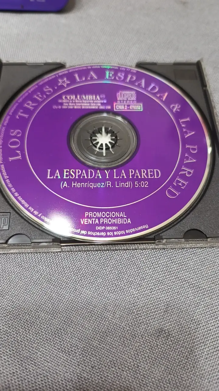CD Los Tres La Espada & La Pared Single - 4