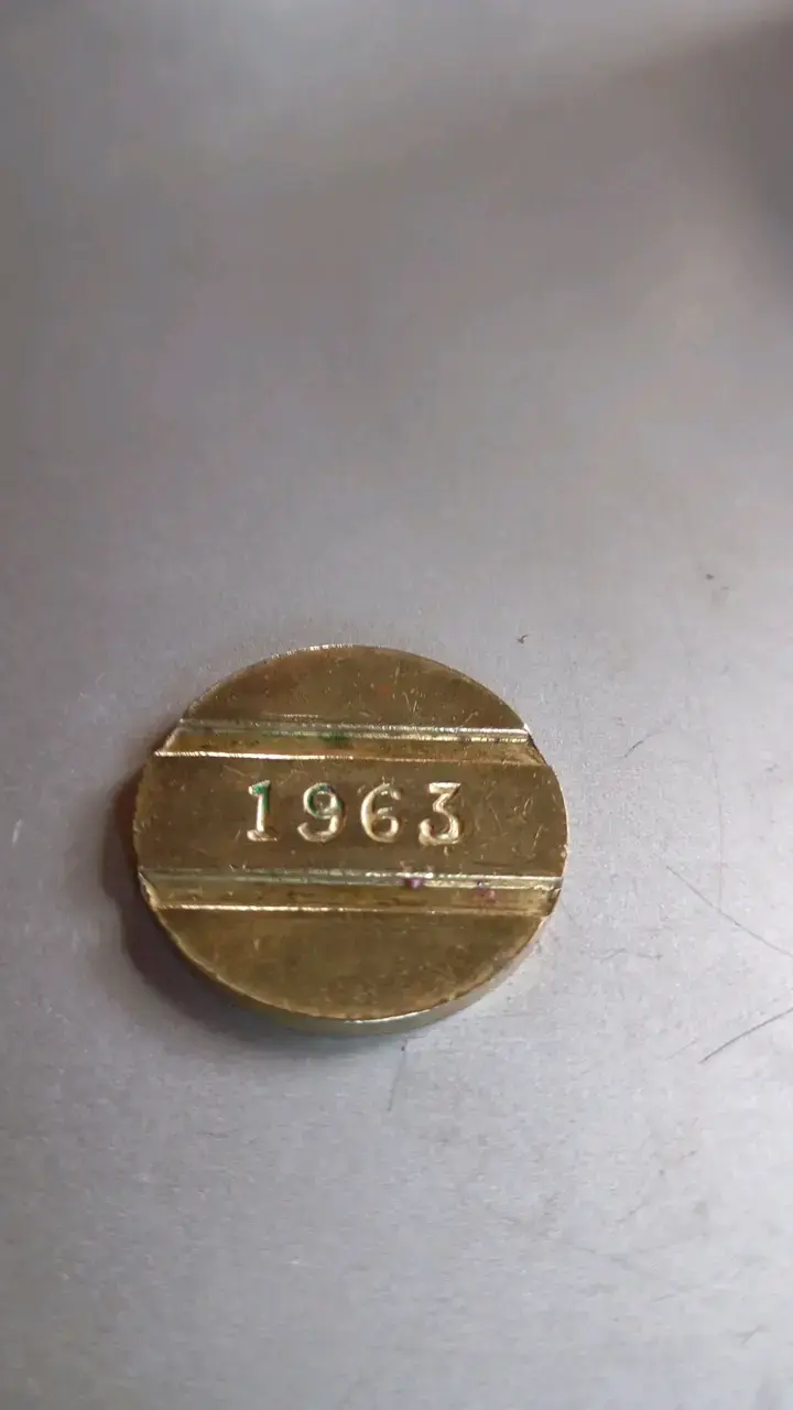 Moneda antigua CTC 1963 - 2