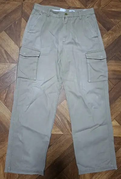 Pantalones cargo hym straight fit - miniatura 1